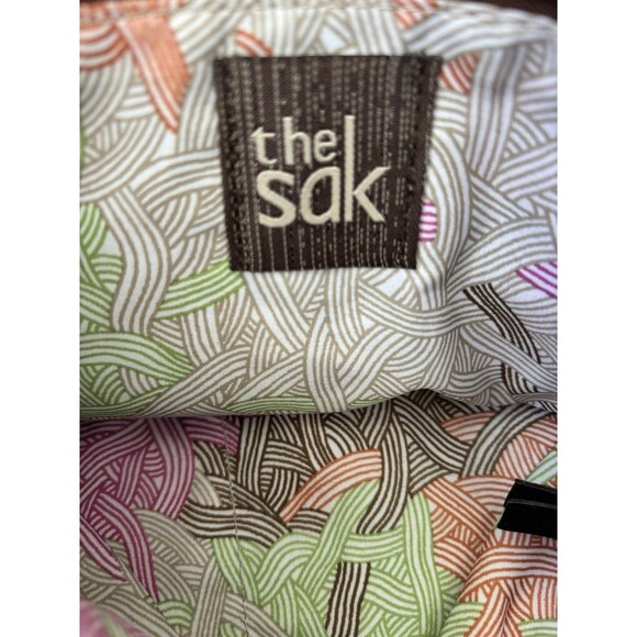 The Sak Brown Leather Purse Hobo Satchel Messenger Shoulder Bag - Picture 4 of 7